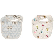 withorganic 印花圍兜2件組 52號