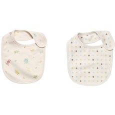 withorganic 印花圍兜2件組 58號