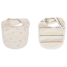 withorganic 印花圍兜2件組 72號