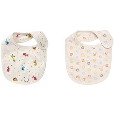 withorganic 印花圍兜2件組 73號