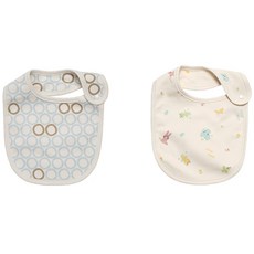 withorganic 印花圍兜2件組 86號