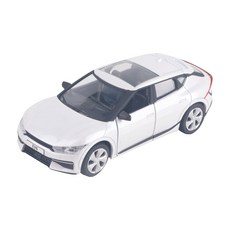 HONGWELL 壓鑄迷你車系列2 2022 EV6 GT 模型, 雪皓白, 1個