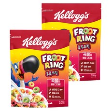 후루트링 시리얼, 530g, 2개