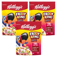 후루트링 시리얼, 530g, 3개