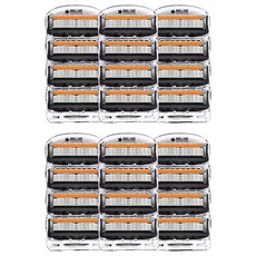 Brillare 吉列相容5層刮鬍刀片, 1入, 24個