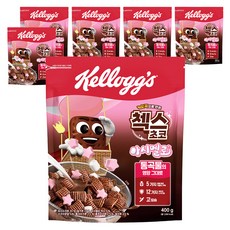 오곡으로 만든 첵스초코 마시멜로, 400g, 6개