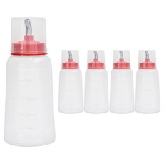 Ilsangsokbanzzak 韓國製造 附蓋衛生透明辣醬容器, 5個, 450ml