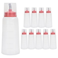 Ilsangsokbanzzak 韓國製造 附蓋衛生透明辣醬容器, 10個, 530ml