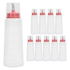 Ilsangsokbanzzak 韓國製造 附蓋衛生透明辣醬容器, 10個, 650ml