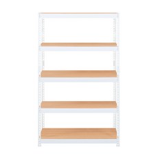 스피드랙 V2 선반 5단 1000 x 600 x 1800 mm, 화이트(앵글)