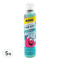 미스터버블 페파민트 베이비 폼솝, 236ml, 5개