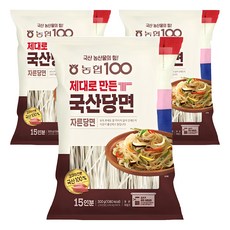 농협100 제대로 만든 자른당면, 300g, 3개