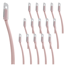 신도프라임 일본칼날 안전커버 눈썹칼, 베이비 핑크, 16개