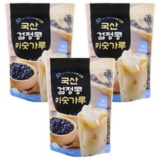 一日穀食 韓國產黑豆穀物粉, 3個, 1kg