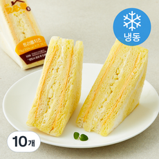 홍루이젠 갓군샌 트리플치즈 샌드위치 (냉동), 78g, 2개입, 5개