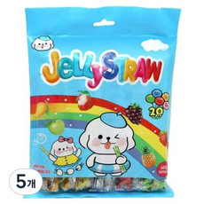 果凍吸管 20入, 5個, 400g