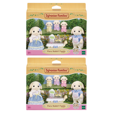 EPOCH Sylvanian Families 森林家族 花園兔家庭組 5735, 2組