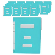 Heemang 希望文件PP政府文件, 藍色, 20個