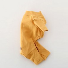 honeydog 狗狗基本款四腳衣 HDAL00015, 芥末黃