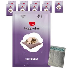Happyday 寵物發熱暖墊 400g 10包+發熱暖墊專用布套組, 1組