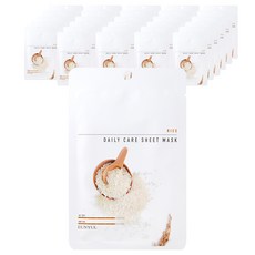 eunyul 日常護理稻米面膜, 1片, 30片
