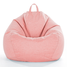 편안한 빈백 소파 70 x 80 cm, 핑크