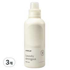 아토팜 세탁 유아 세제, 3개, 1L
