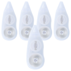 sun-star mitte霧透迷你修正帶, 白色, 5個