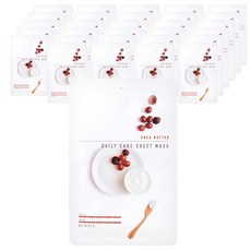 EUNYUL 日常護理乳木果油面膜, 1片, 30入