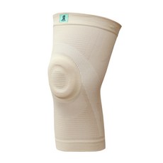 Greaten 極騰 3D導流編織機能護膝 高彈性吸震墊片 防護關節撞擊, S, 1個, 膚色