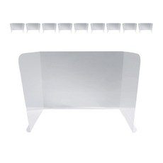 영오 개인위생 다용도 가림판 대형, 투명, 10개