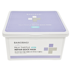 BANOBAGI 佰諾佰琪 台灣公司貨 積雪草舒緩修復早安面膜 350g, 30片, 1盒