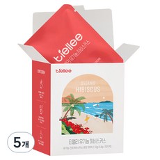 티엘리 유기농 히비스커스 차, 1.2g, 5개, 10개입