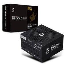 ENTIS EG Gold 750W 全模組化電源供應器 80PLUS, ATX3.1(黑色)
