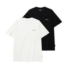 커버낫 남녀공용 로고 반팔 티셔츠 2p CO2502STC1