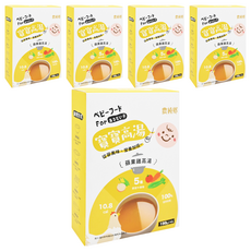 農純鄉 寶寶高湯 蘋果雞高湯 6個月以上 4包, 600g, 5盒