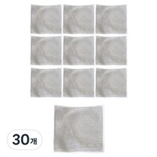 GUNU 찌든때 제거 와이어 양면 철수세미 실버, 10개입, 3개