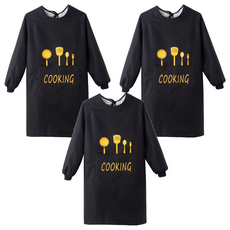 부스마켓 방수 오일 방지 팔보호 앞치마 중, 블랙, 3개