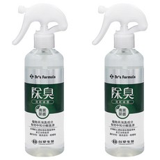 台塑生醫 Dr's Formula 除臭清新噴霧瓶 清爽茶香, 255g, 2瓶
