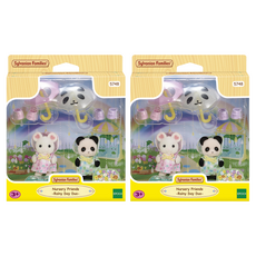 EPOCH Sylvanian Families 森林家族 好朋友寶寶們的雨天散步公仔套組 5748, 2套