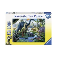 Ravensburger 維寶 恐龍世界拼圖, Multicolor, 100片, 1盒