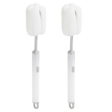 comet Home 水瓶清潔海綿刷 27 x 5cm, 白色, 2支