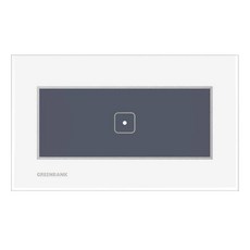 GREENBANK 綠銀 G-Switch T1 無線智能一開關 Apple HomeKit 台灣專用規格 支援雙切 銀色, 1個