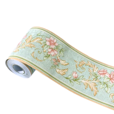 iINDOORS 歐風加厚踢腳線腰線貼 L款, 10x500cm, 防水PVC, 1捲