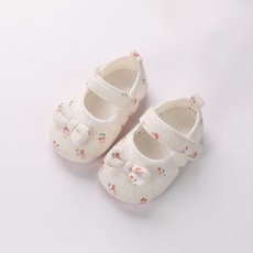 스타도어 아동용 체리 리본 보행기 슈즈