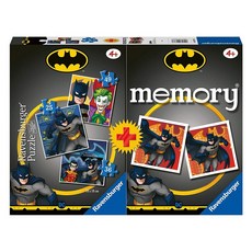 Ravensburger 德國維寶 Batman 拼圖 + 記憶遊戲, 蝙蝠俠 多色, 110片, 1盒