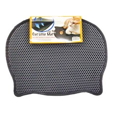 iCat 寵喵樂 貓臉造型落砂墊 (二代EVA), 40 x 50 x 1cm, 單一顏色, 1個