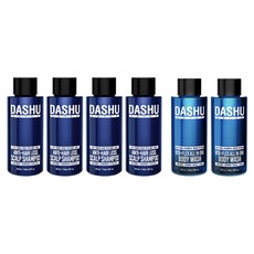 DASHU Daily Vitaplex Scalp Gold強化頭皮洗髮精EX 50ml*2+多效型沐浴露 50ml*1套組, 2組