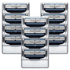 온비유 3중 면도날 질레트 마하3 호환, 4개입, 3개