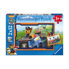 Ravensburger 德國維寶 拼圖 汪汪隊 Set 2x12片, 3+歲, 24片, 1盒